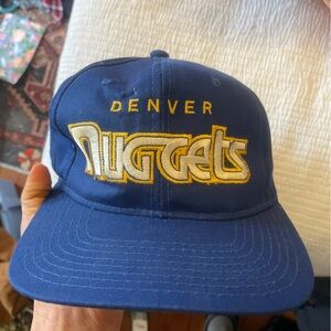 vintage denver nuggets basketball hat baseball cap